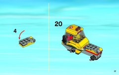 LEGO 4201 instructions page 17 – build guide
