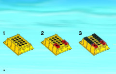 LEGO 4201 instructions page 18 – build guide