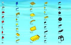 LEGO 4201 instructions page 22 – build guide