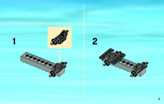 LEGO 4201 instructions page 3 – build guide