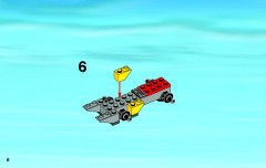 LEGO 4201 instructions page 6 – build guide