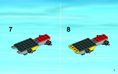 LEGO 4201 instructions page 7 – build guide