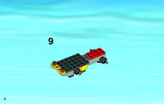 LEGO 4201 instructions page 8 – build guide