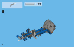 LEGO 42010 instructions page 12 – build guide