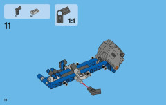 LEGO 42010 instructions page 14 – build guide