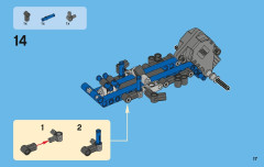 LEGO 42010 instructions page 17 – build guide