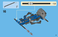 LEGO 42010 instructions page 19 – build guide
