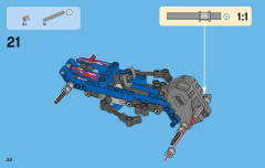 LEGO 42010 instructions page 24 – build guide
