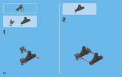 LEGO 42010 instructions page 26 – build guide
