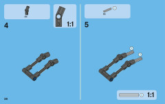 LEGO 42010 instructions page 38 – build guide