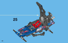 LEGO 42010 instructions page 40 – build guide
