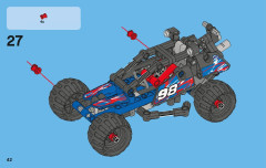 LEGO 42010 instructions page 42 – build guide