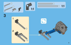 LEGO 42010 instructions page 5 – build guide