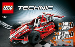 LEGO 42011 instructions page 1 – build guide