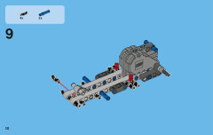 LEGO 42011 instructions page 10 – build guide