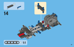 LEGO 42011 instructions page 17 – build guide