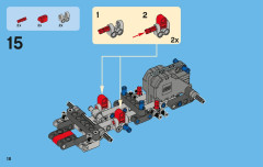 LEGO 42011 instructions page 18 – build guide