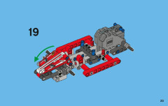 LEGO 42011 instructions page 23 – build guide