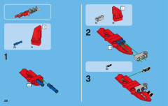 LEGO 42011 instructions page 28 – build guide