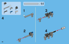 LEGO 42011 instructions page 36 – build guide