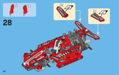 LEGO 42011 instructions page 42 – build guide