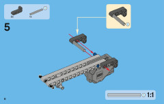 LEGO 42011 instructions page 6 – build guide