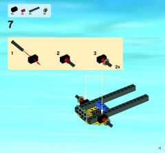 LEGO 4202 instructions page 11 – build guide
