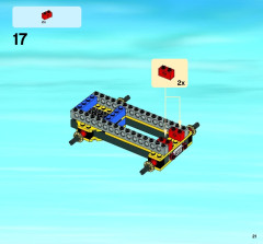 LEGO 4202 instructions page 21 – build guide