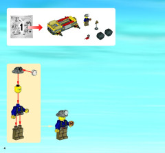 LEGO 4202 instructions page 4 – build guide