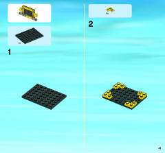 LEGO 4202 instructions page 41 – build guide