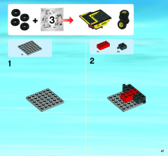 LEGO 4202 instructions page 47 – build guide