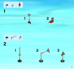 LEGO 4202 instructions page 5 – build guide