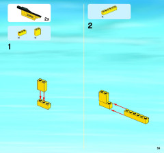 LEGO 4202 instructions page 59 – build guide