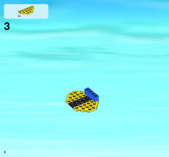 LEGO 4202 instructions page 8 – build guide