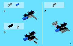 LEGO 42020 instructions page 11 – build guide