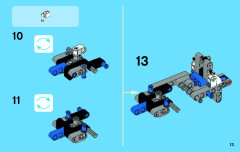 LEGO 42020 instructions page 13 – build guide