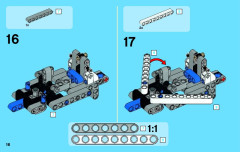 LEGO 42020 instructions page 16 – build guide