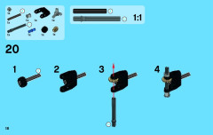 LEGO 42020 instructions page 18 – build guide