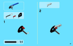 LEGO 42020 instructions page 21 – build guide