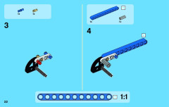 LEGO 42020 instructions page 22 – build guide