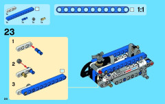 LEGO 42020 instructions page 24 – build guide