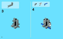 LEGO 42020 instructions page 4 – build guide