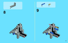 LEGO 42020 instructions page 7 – build guide