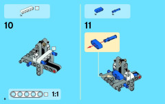 LEGO 42020 instructions page 8 – build guide