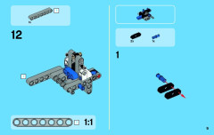 LEGO 42020 instructions page 9 – build guide