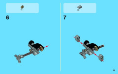 LEGO 42020 instructions page 13 – build guide
