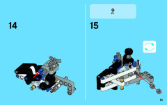 LEGO 42020 instructions page 15 – build guide