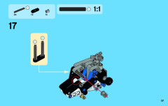 LEGO 42020 instructions page 17 – build guide