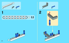 LEGO 42020 instructions page 2 – build guide