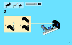 LEGO 42020 instructions page 3 – build guide
